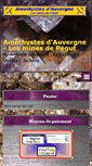Mobile Screenshot of amethystes-auvergne.com